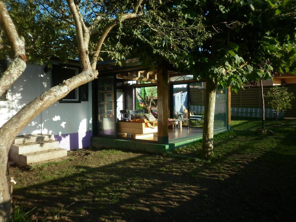 Cabana Rustica En Plena Naturaleza En Playa De Nerga, Ria De Vigo, Hío Exterior foto