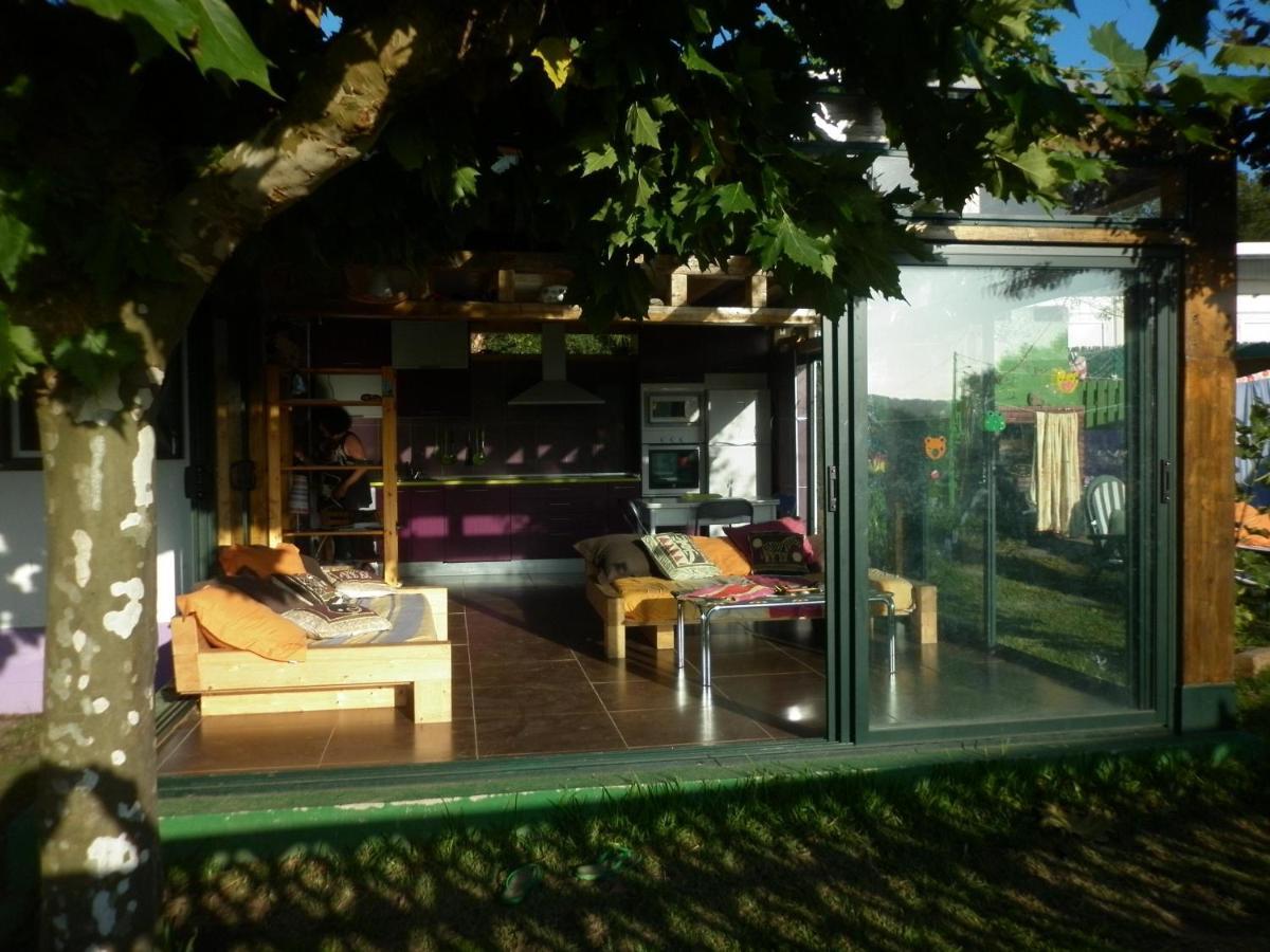 Cabana Rustica En Plena Naturaleza En Playa De Nerga, Ria De Vigo, Hío Exterior foto